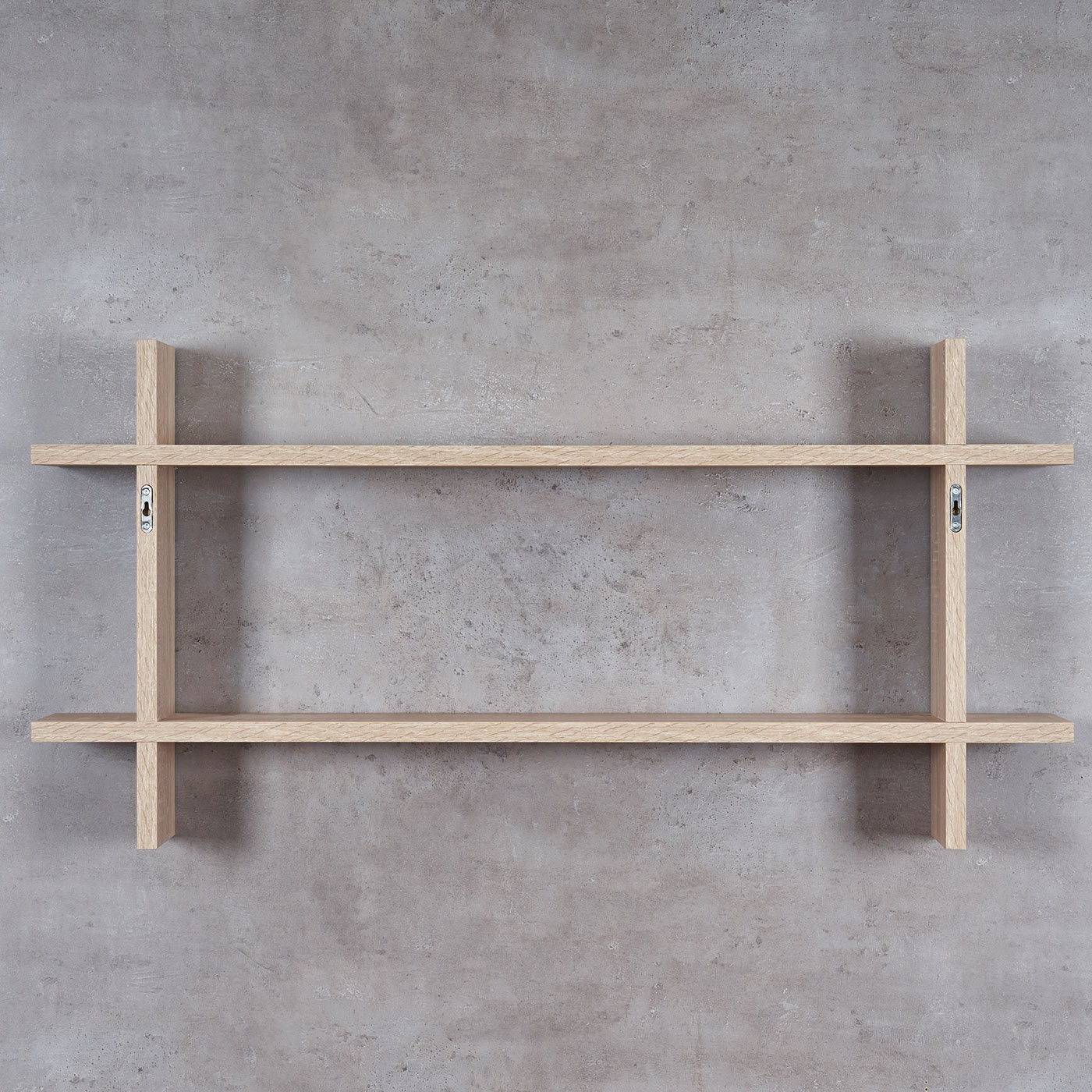 Regal BxH 98x48cm Holz Steckregal Sonoma Eiche Wandregal Bücherregal Ablage Deko