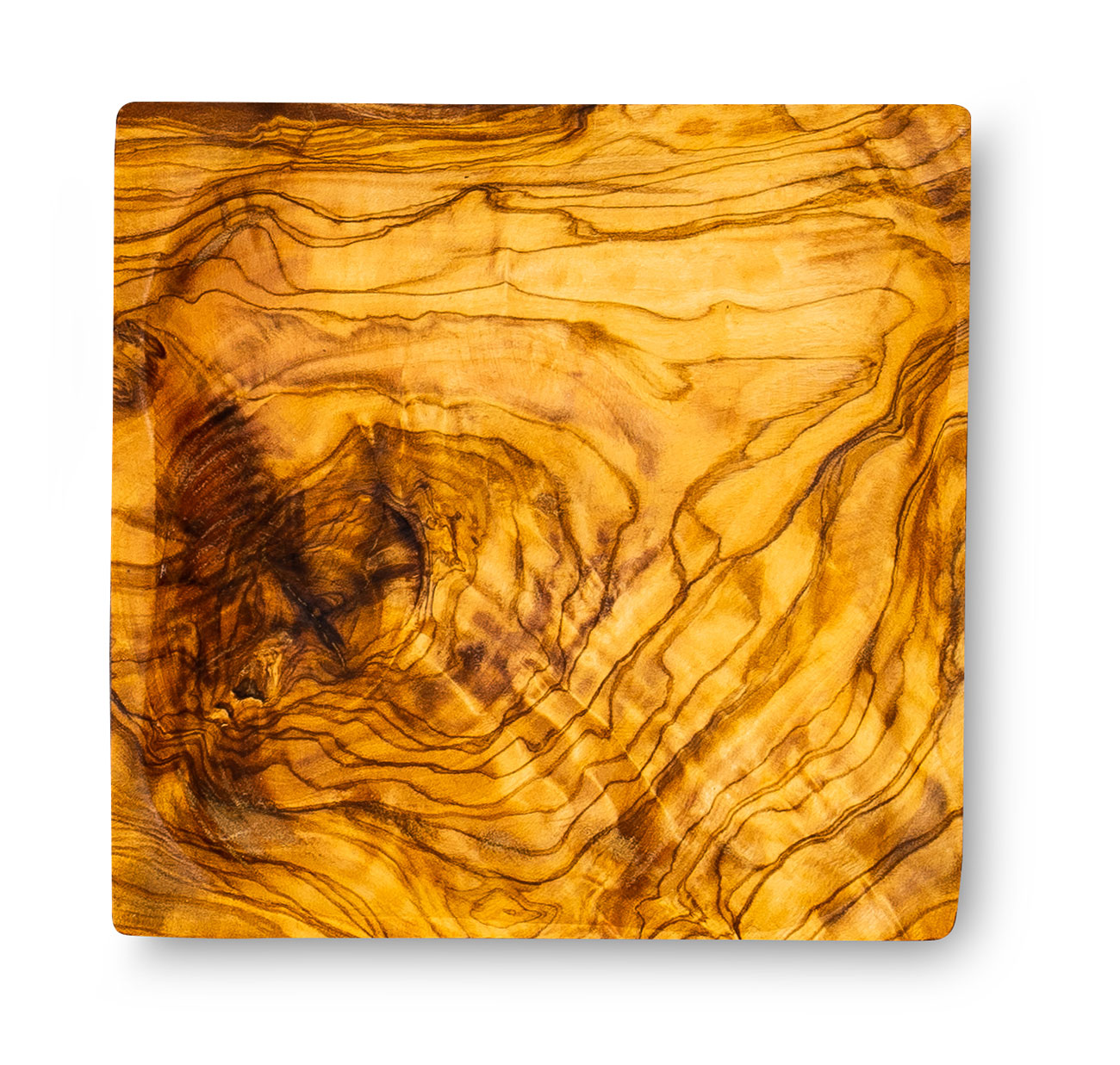 Holzschale Olivenholz ca. 12x12cm Schale Holz Dekoschale Natur Unikat Tischdeko