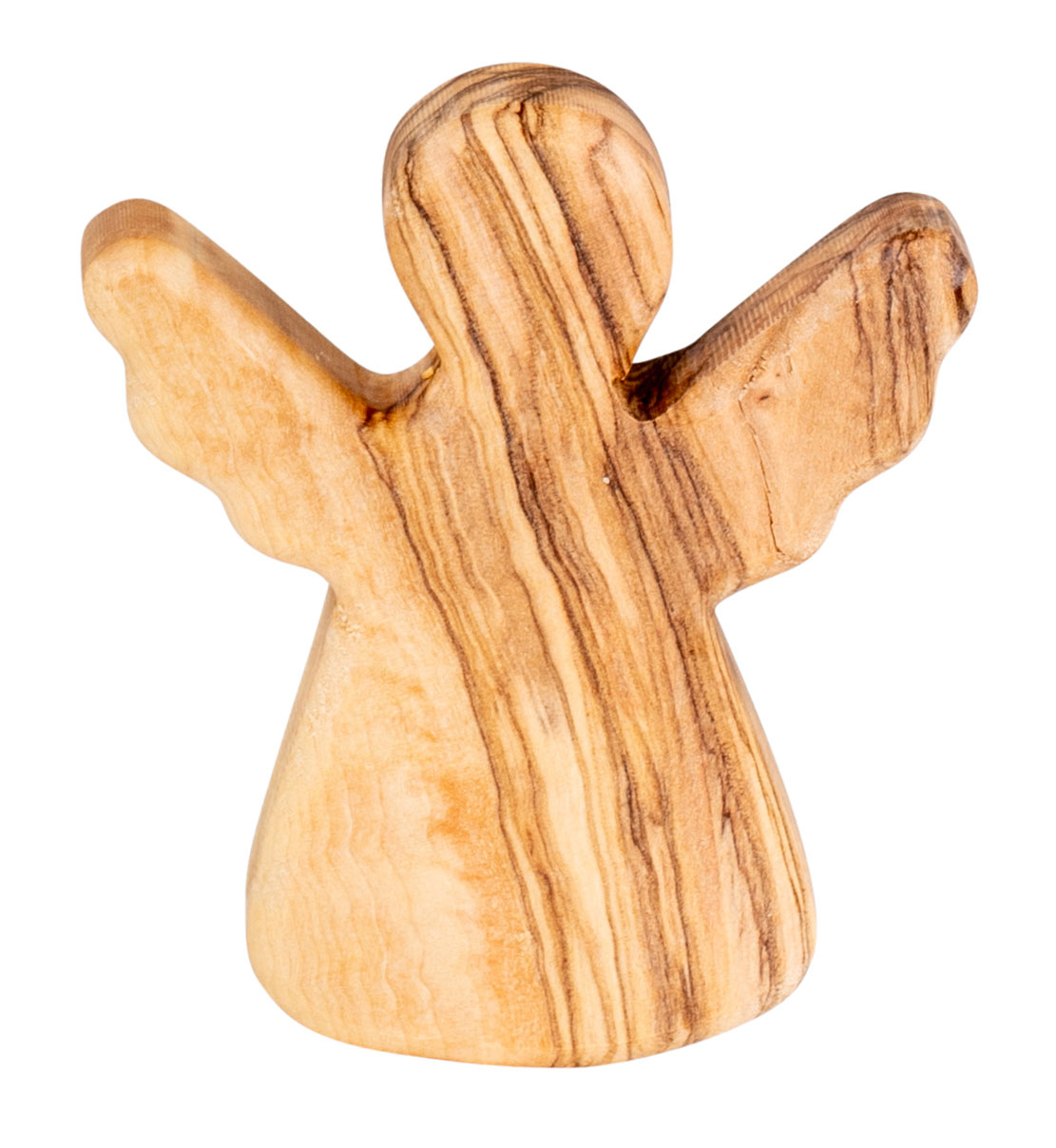 Schutzengel Olivenholz H6cm Glücksbringer Handschmeichler Engel Figur Geschenk
