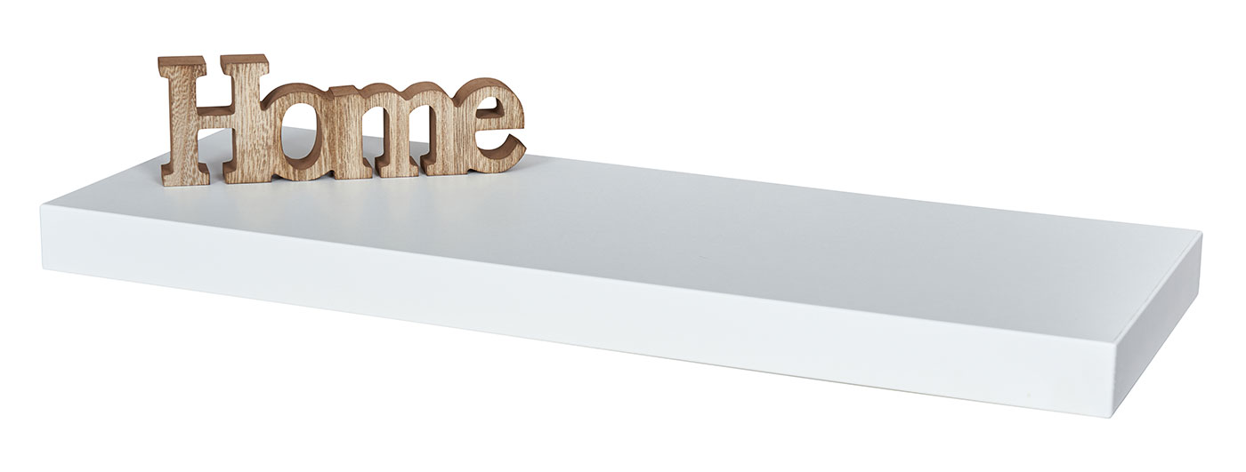 Wandboard Bobby 60cm weiß - Wandregal Regal Board Bord Wandbord