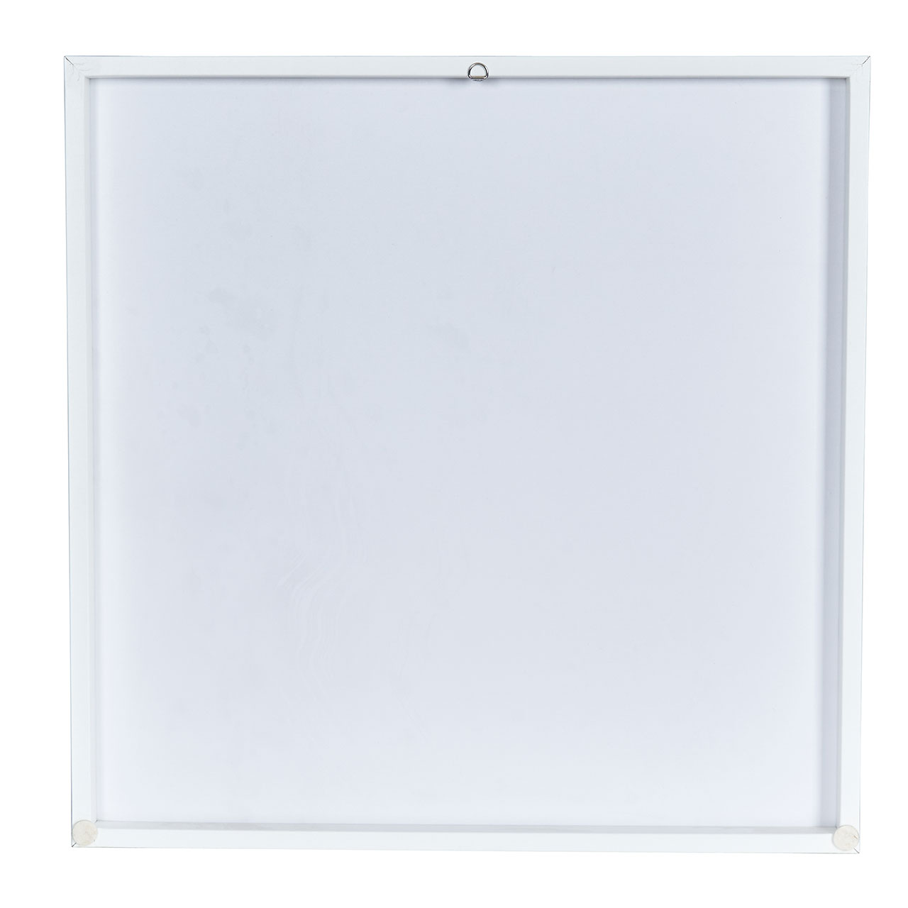 Wandbild 50x50cm PVC Rahmen Weiß Küche Kräuter Küchendeko Wanddeko Bild Deko