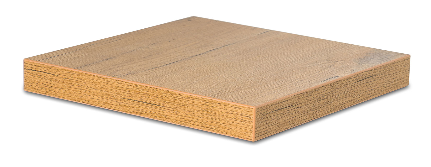 levandeo Eckregal Wildeiche 32x32cm Wandregal Holz Dekor Regal Eckboard Ablage