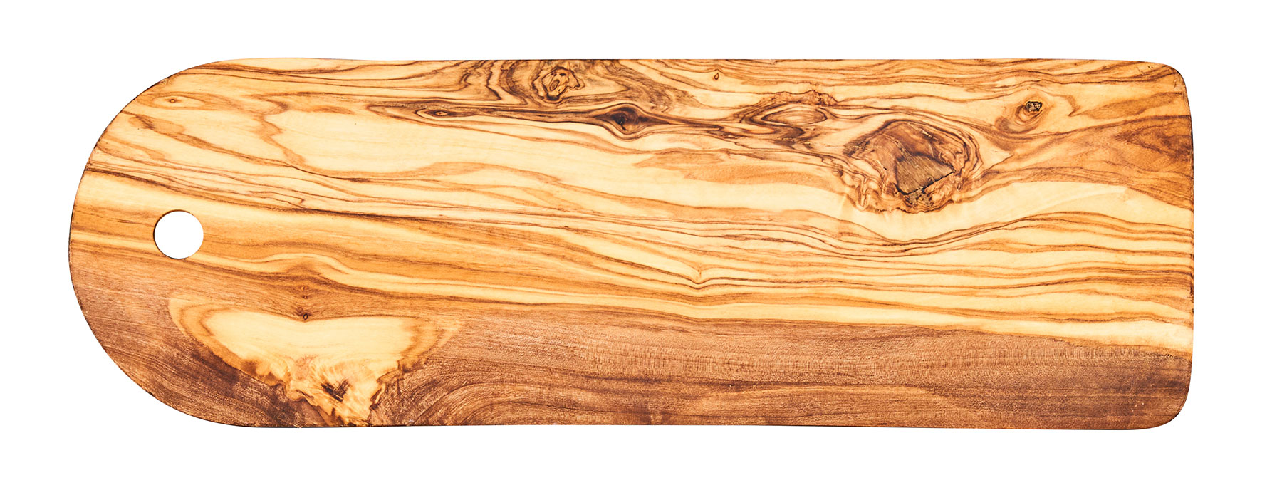 Schneidebrett ca. 30x10cm Olivenholz Küchenbrett Brettchen Küchenhelfer Holz Unikat