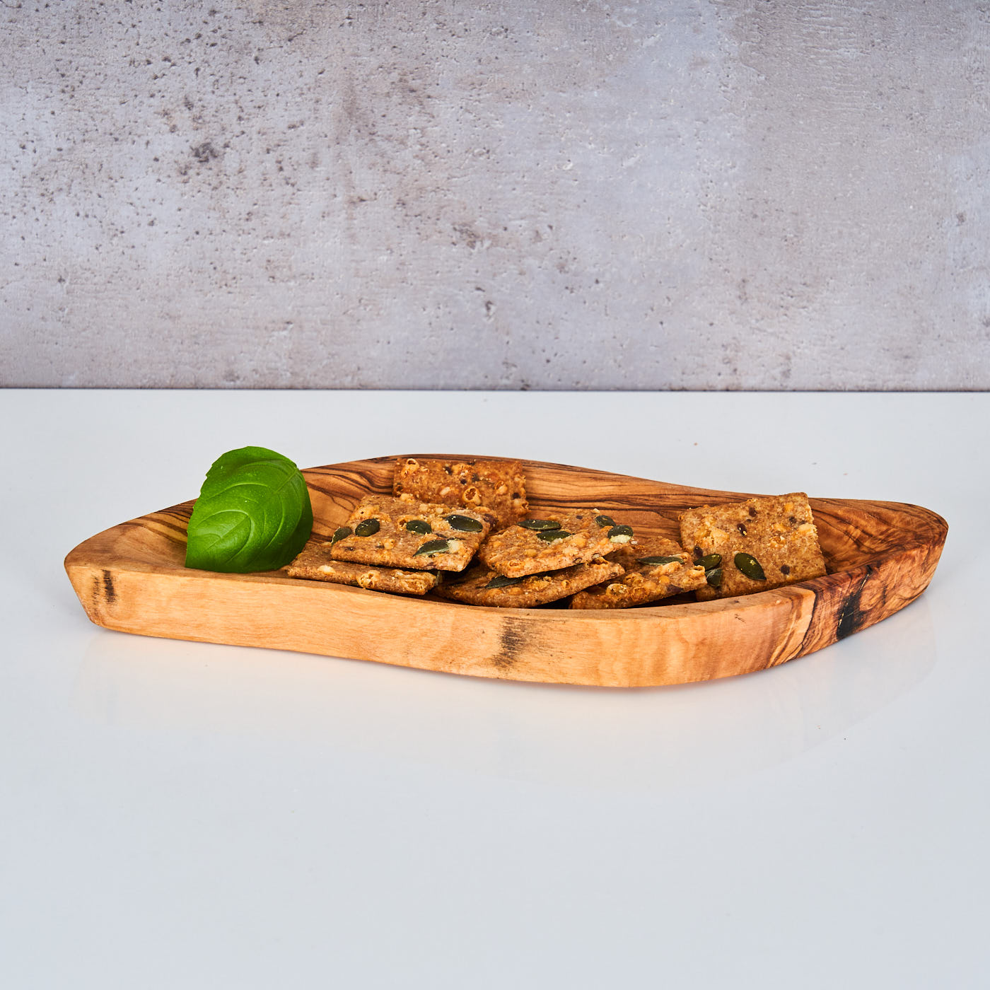 Schale ca. 22x10cm Olivenholz Dip Antipasti Snackschale Natur Unikat Deko Olivenschale