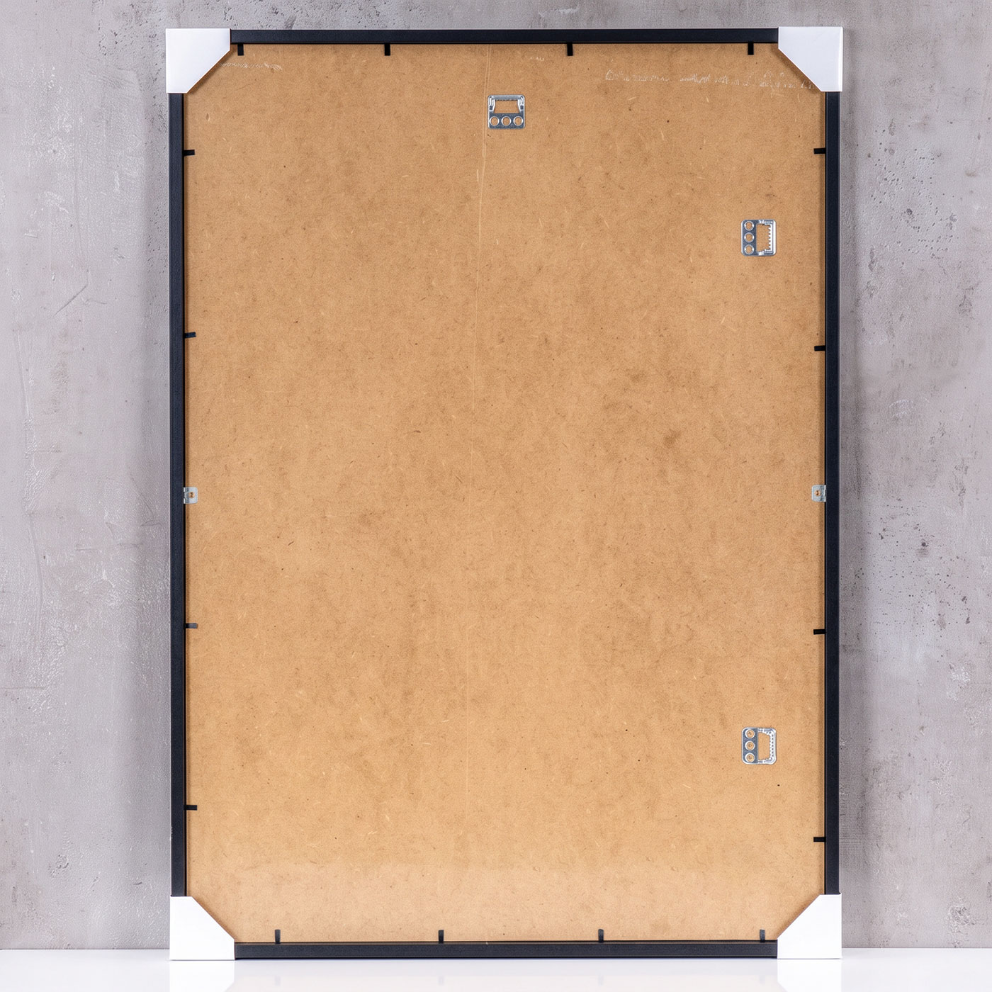 Bilderrahmen 50x70 Schwarz Holz Fotorahmen MDF Holzrahmen Acrylglas Posterrahmen