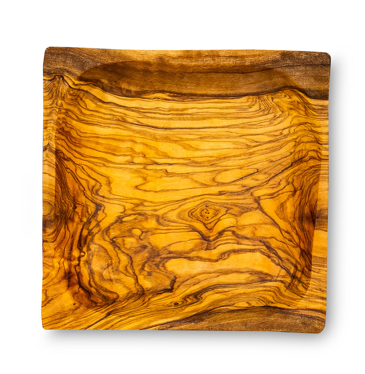 Holzschale Olivenholz ca. 12x12cm Schale Holz Dekoschale Natur Unikat Tischdeko