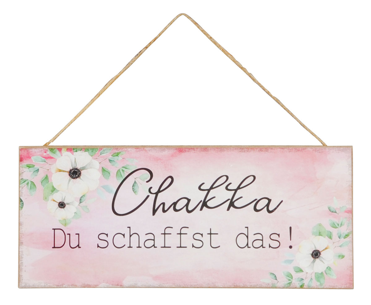 4er Set Schilder 35x15cm Rosa Sprüche Alltagsheldin Holz Wandbild Wanddeko Deko