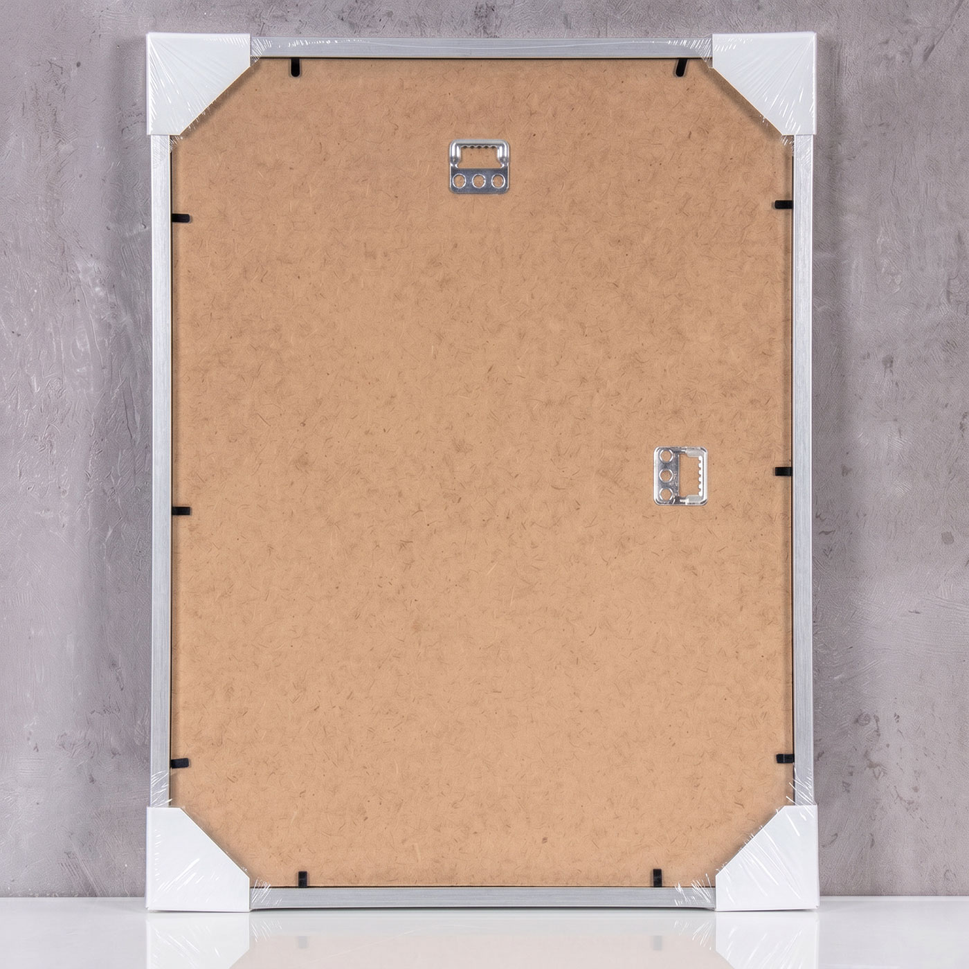 Fotorahmen Silber 30x40 MDF Holz Bilderrahmen Posterrahmen Wanddeko Kunstdrucke