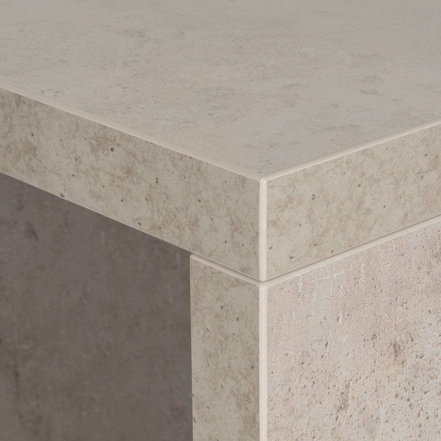 Couchtisch Sigi 44x44x44cm Betonoptik Grau Beistelltisch Ablage Tisch
