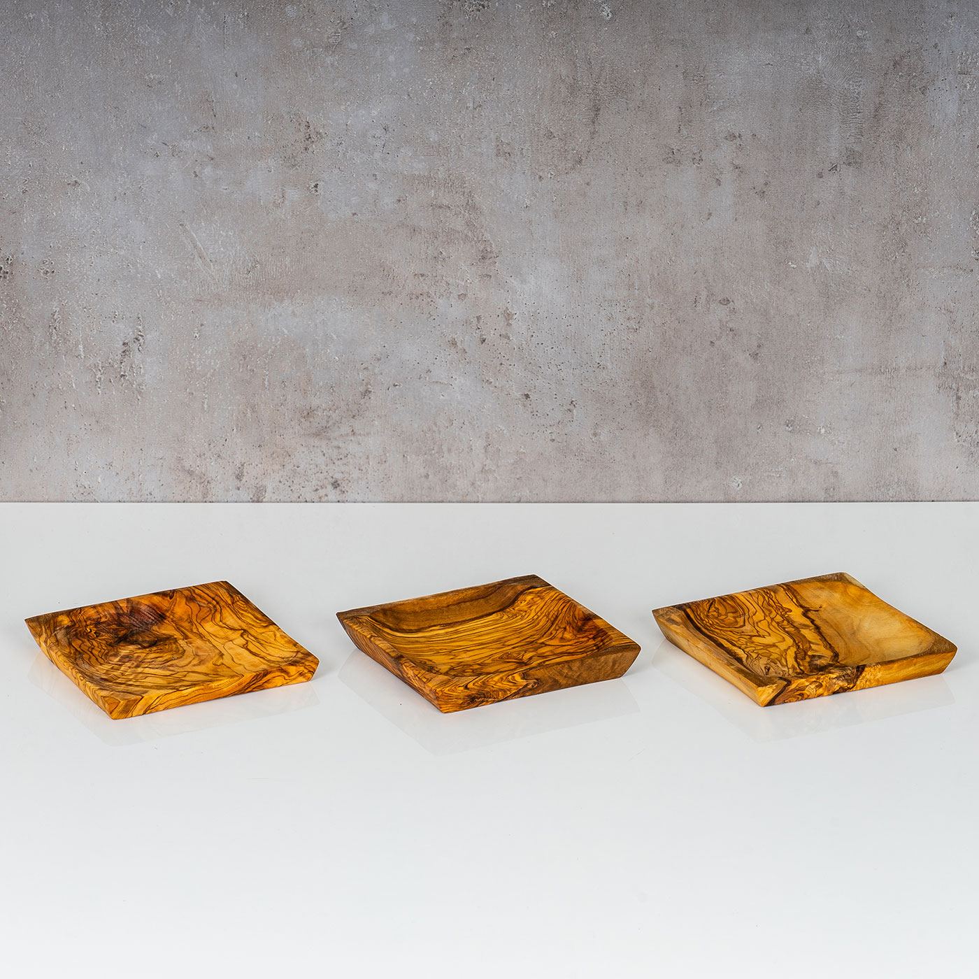Holzschale Olivenholz ca. 12x12cm Schale Holz Dekoschale Natur Unikat Tischdeko