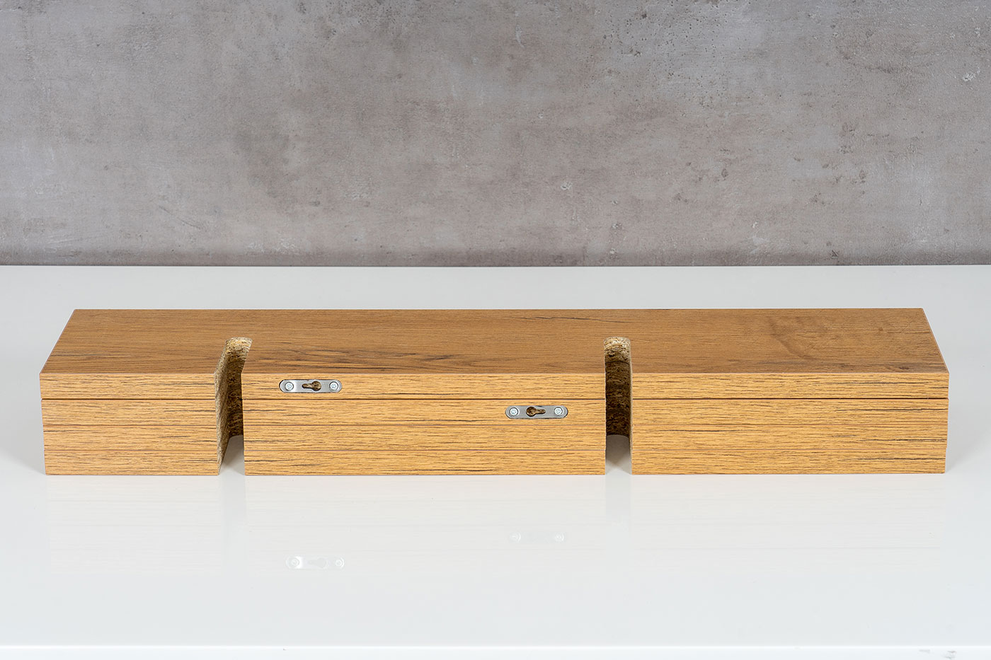 levandeo Hashtag Regal 75x75cm Wandregal Holz Wildeiche Bücherregal Hängeregal
