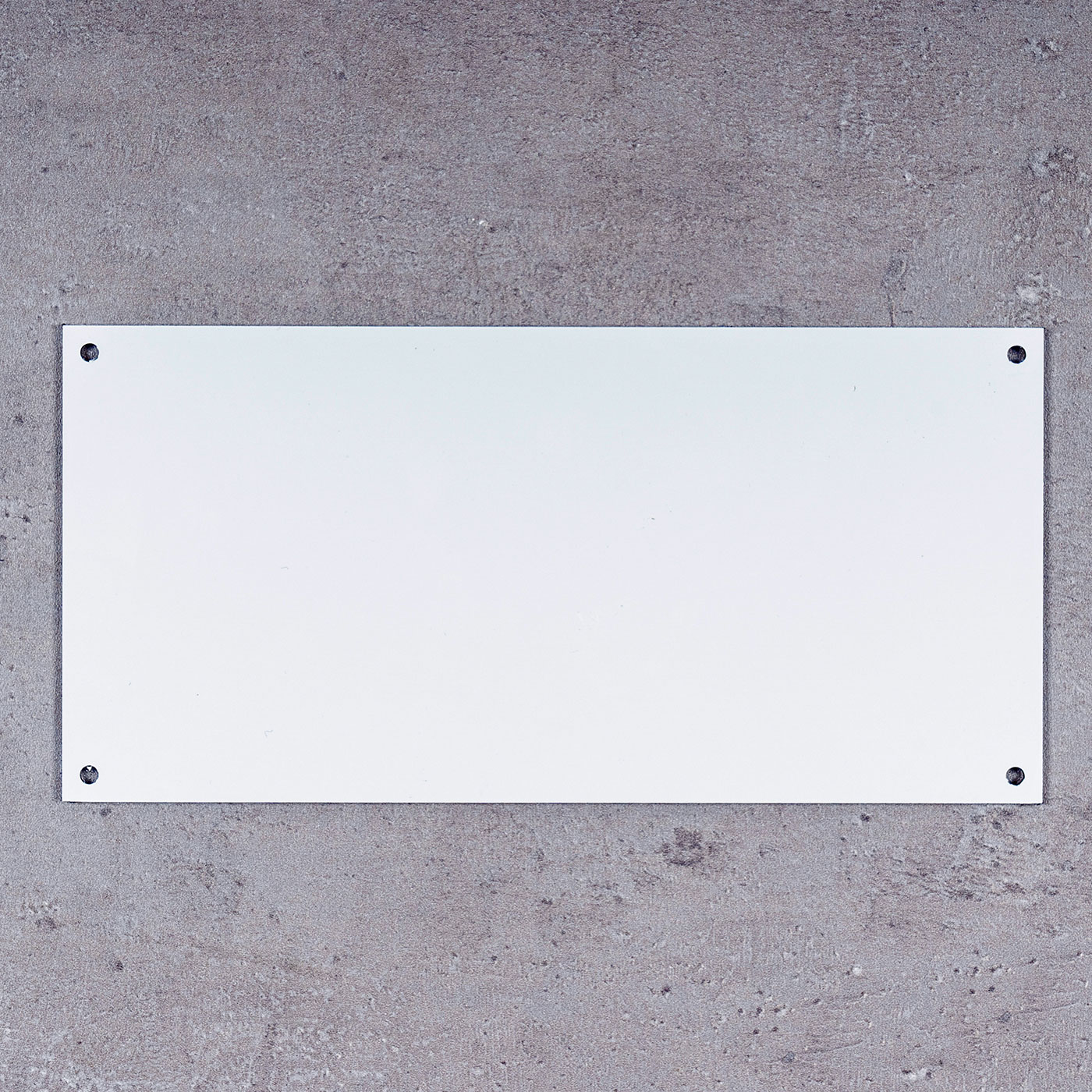 3er Set Wandbilder 20x10cm Küche Schilder Aluminium Dibond Sterneküche Shabby Chic