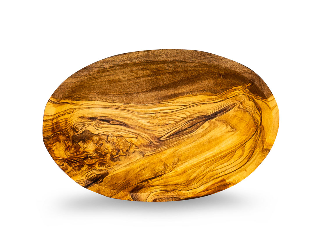 Holzschale Olivenholz ca. 12x8cm Schale Holz Tischdeko Dekoschale Natur Unikat