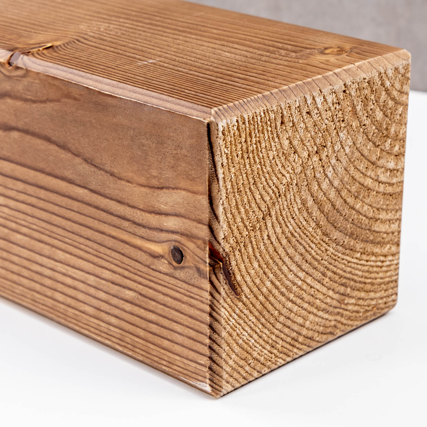 levandeo Wandregal Holz Massiv 60x10cm Eiche Farbig Wandboard Regal Vintage