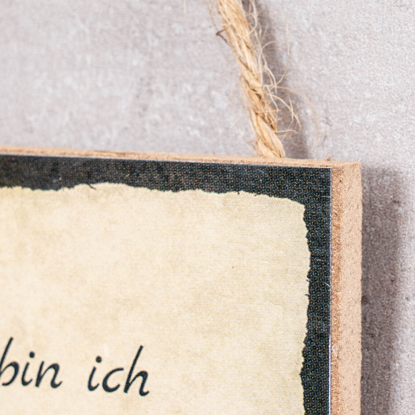 6er Set Holzschilder Wein 10x7cm MDF Mini-Schilder Spruch Deko Hänger Wandbild