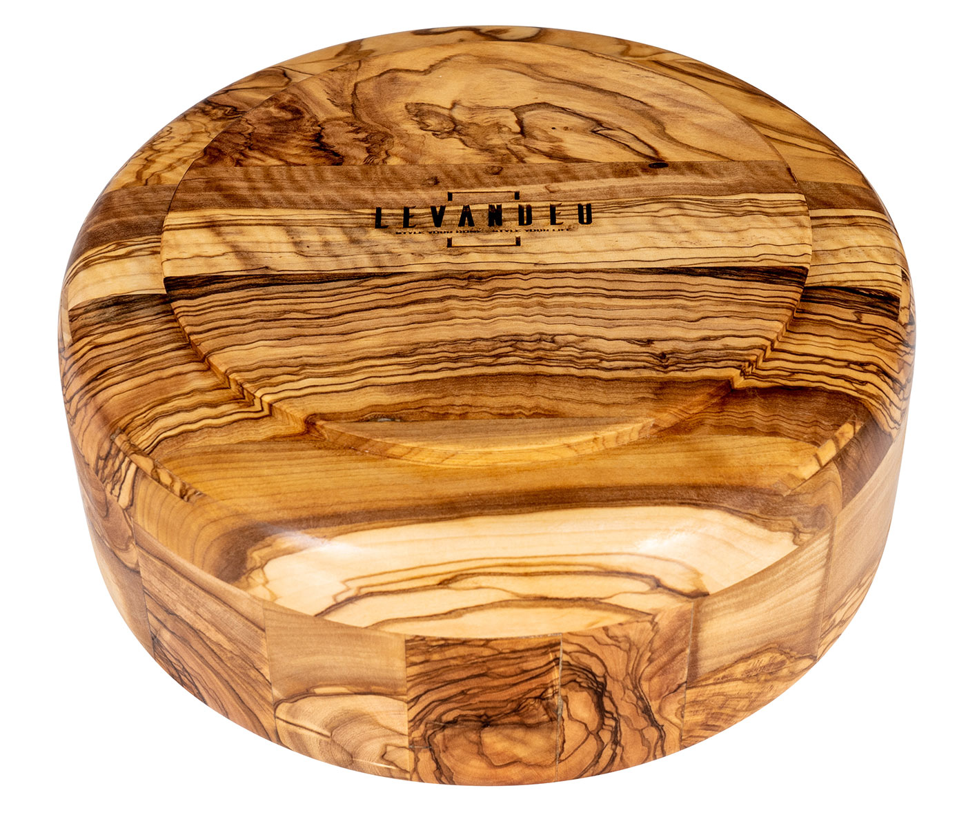 Schüssel ca. 20cm Schale Holz Olivenholz Holzschale Salatschüssel Natur Unikat