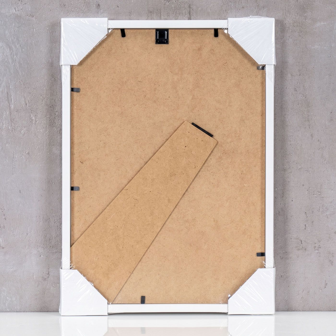 Bilderrahmen A4 Weiß 21x29,7 Made in EU Fotorahmen Poster Urkunde Zeugnis Aufsteller