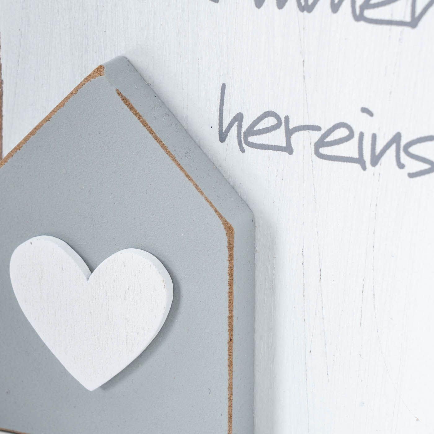 2er Set Deko Aufsteller Sprüche DekoTafel Willkommen Haus Spruchtafel